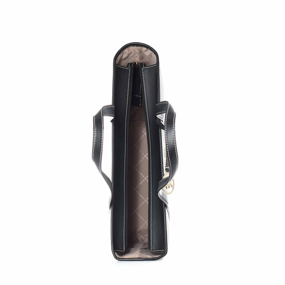 Michael Kors White Canvas Tote Bag