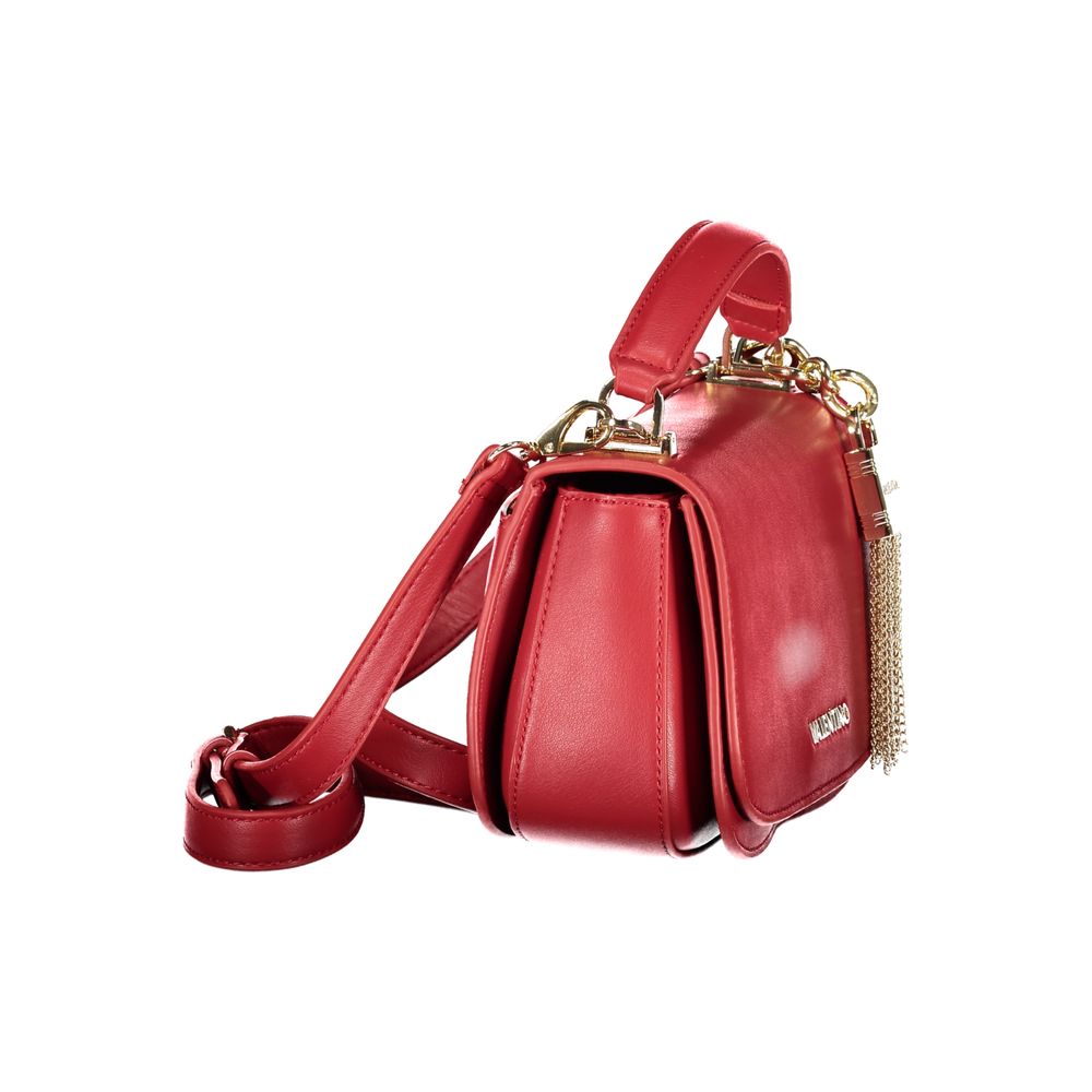 Mario Valentino Rosso Polyurethane Women's Bag