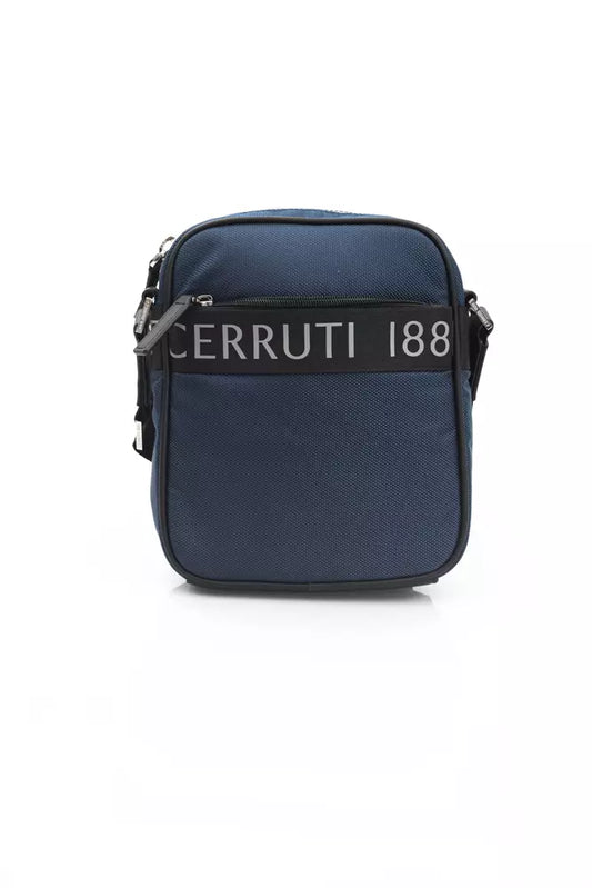 Cerruti 1881 Blue Leather Women Crossbody Bag