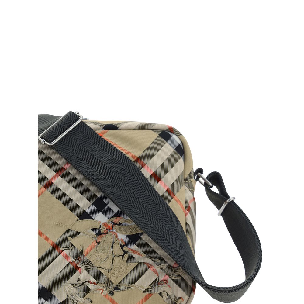 Burberry Beige Polyester Shoulder Bag