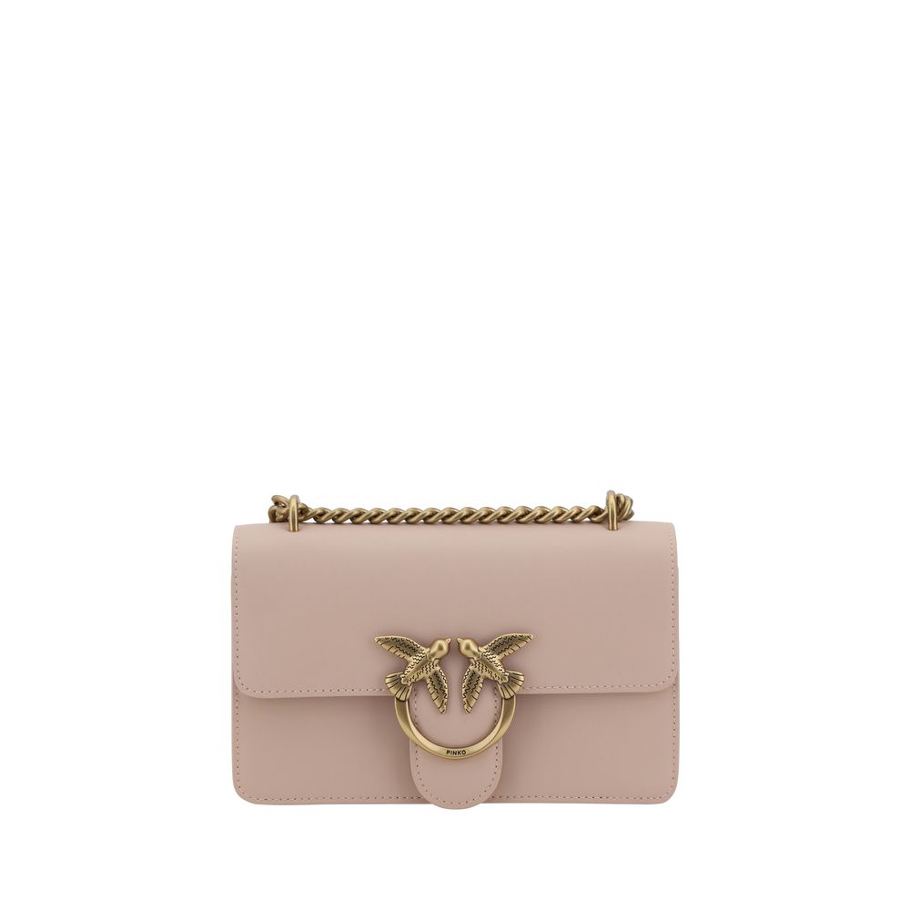 PINKO Multicolor Calf Leather Bos Taurus Shoulder Bag