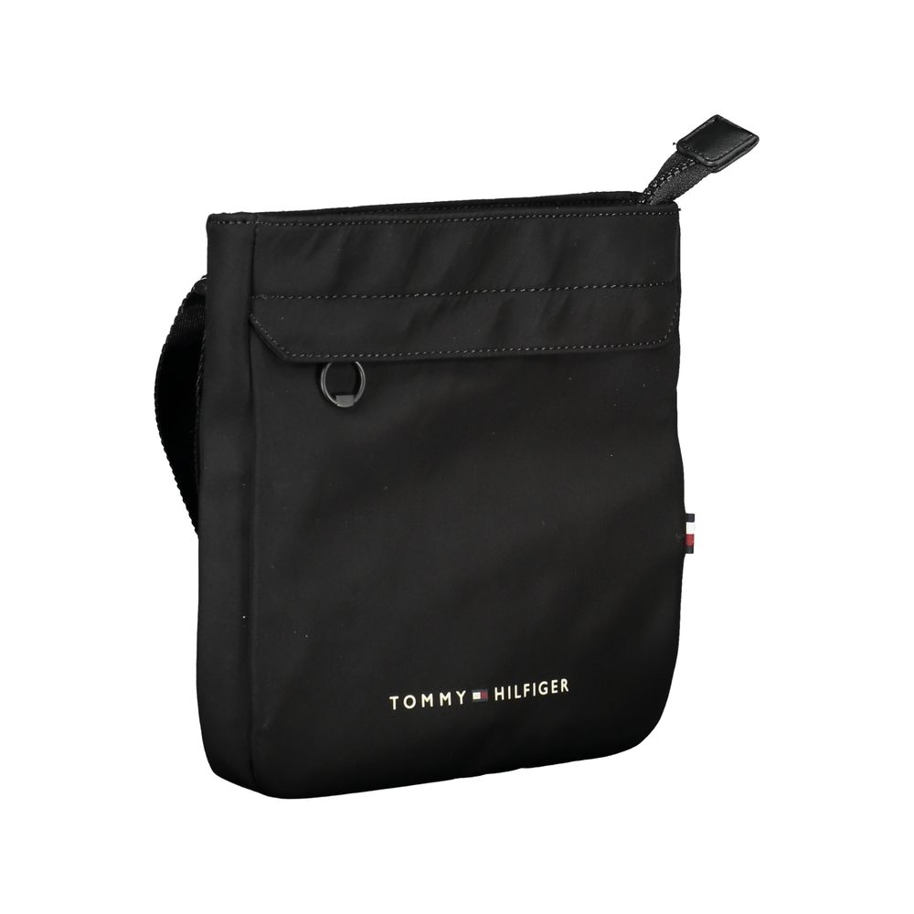 Tommy Hilfiger Black Polyester Shoulder Bag