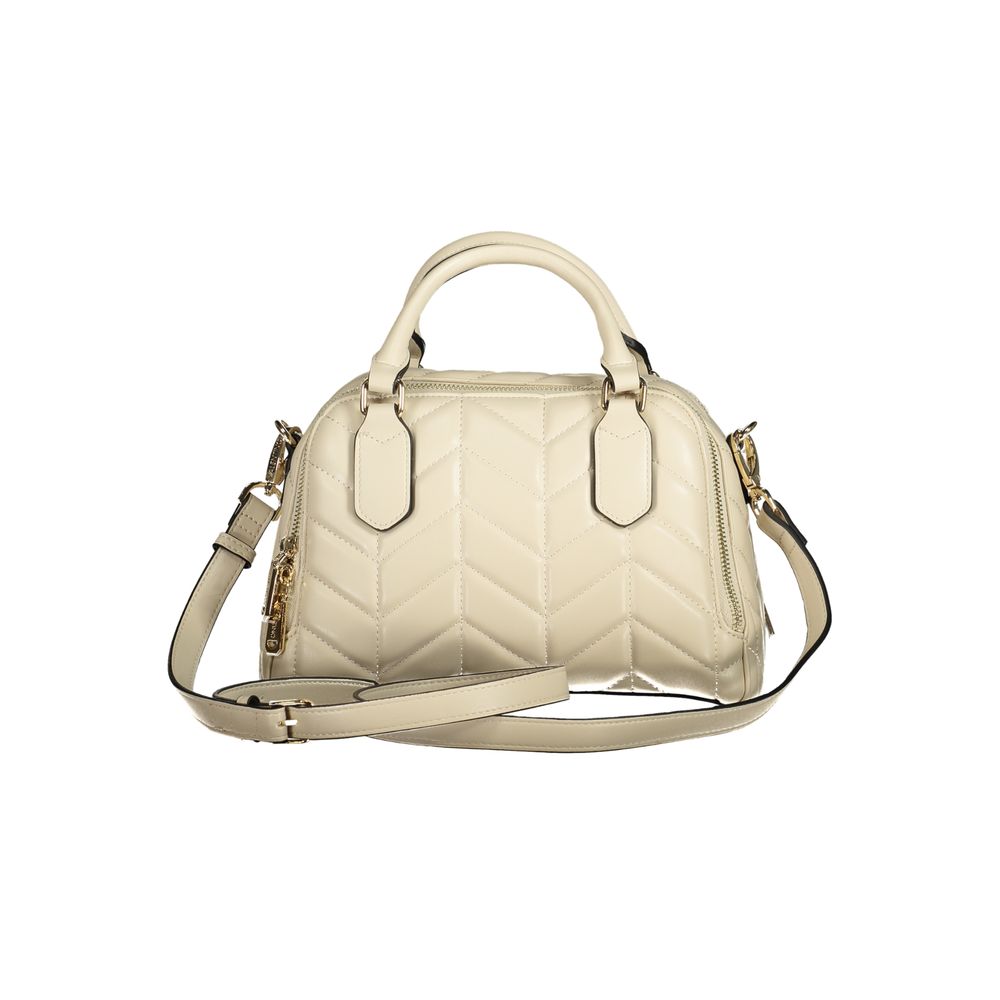 Mario Valentino Beige Polyethylene Women Handbag