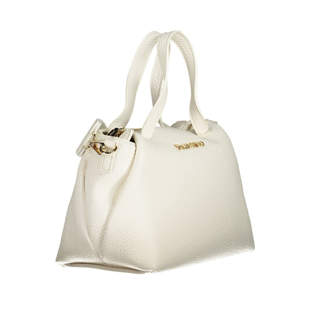 Mario Valentino Bianco Polyurethane Woman Handbag