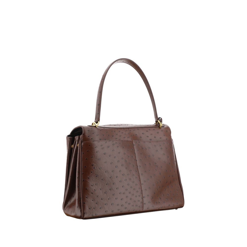 Balenciaga Brown Calf Leather Bos Taurus Shoulder Bag