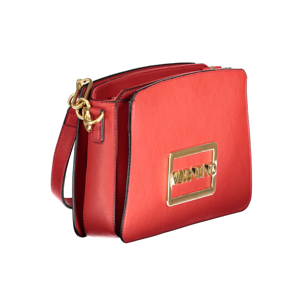 Mario Valentino Red Polyethylene Handbag