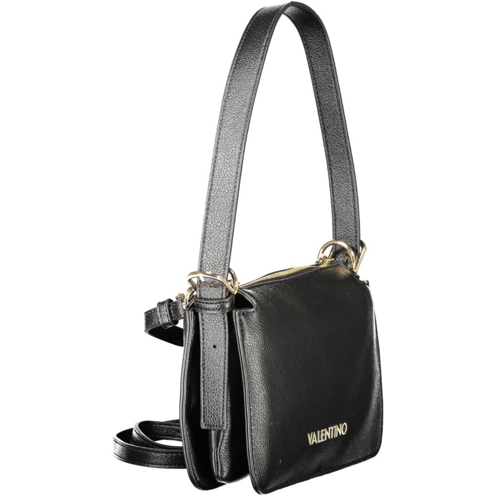 Mario Valentino Black Polyethylene Women Handbag