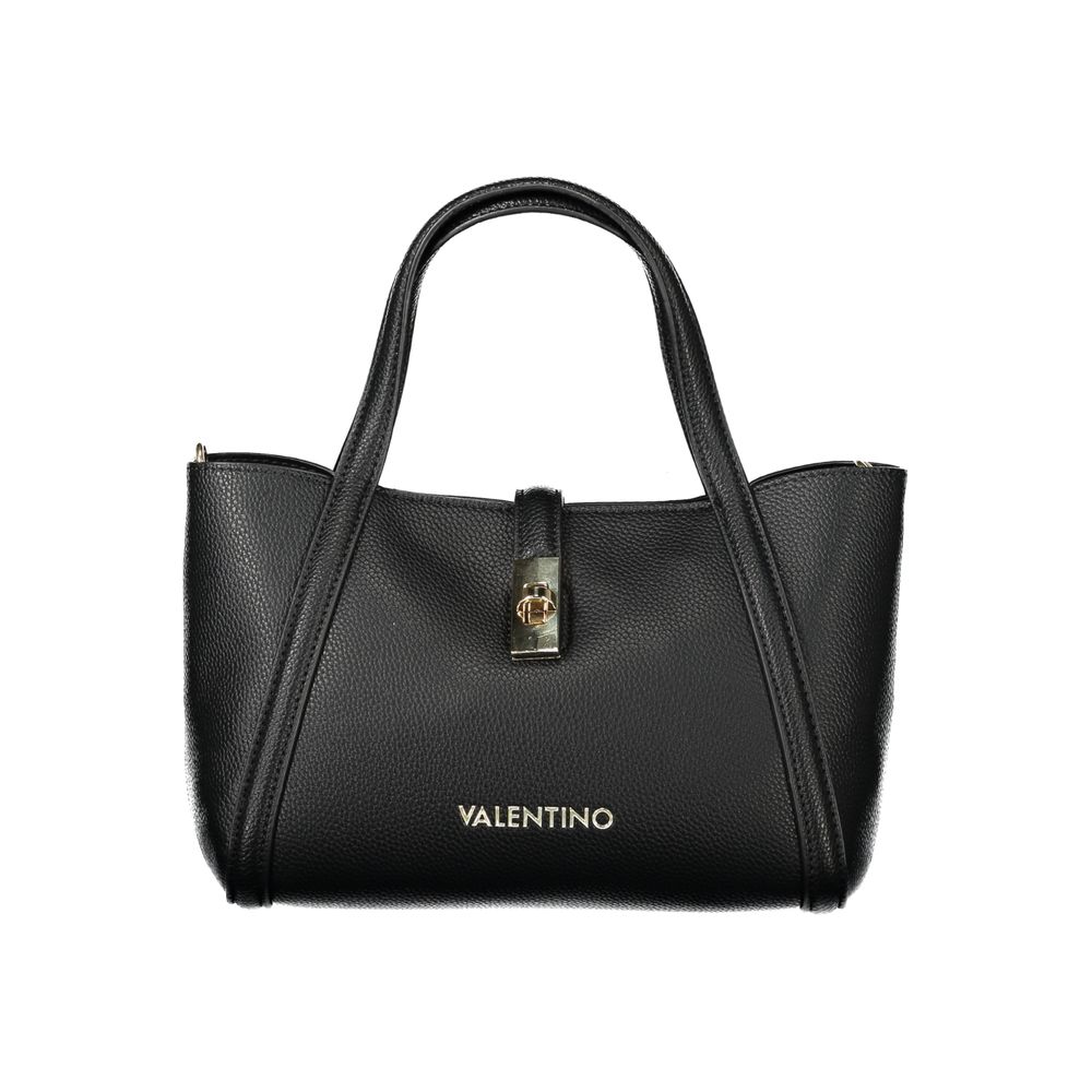 Mario Valentino Black Polyethylene Women Handbag