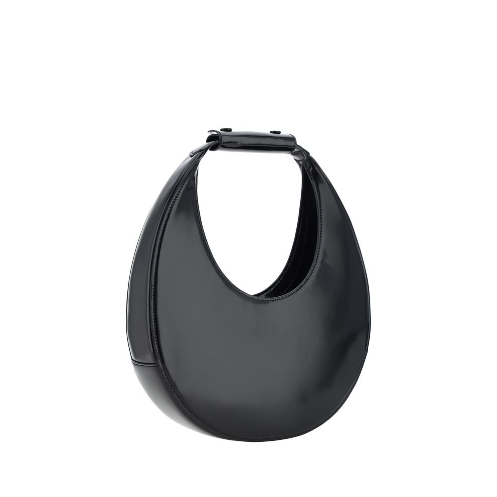 Staud Black Calf Leather Bos Taurus Shoulder Bag