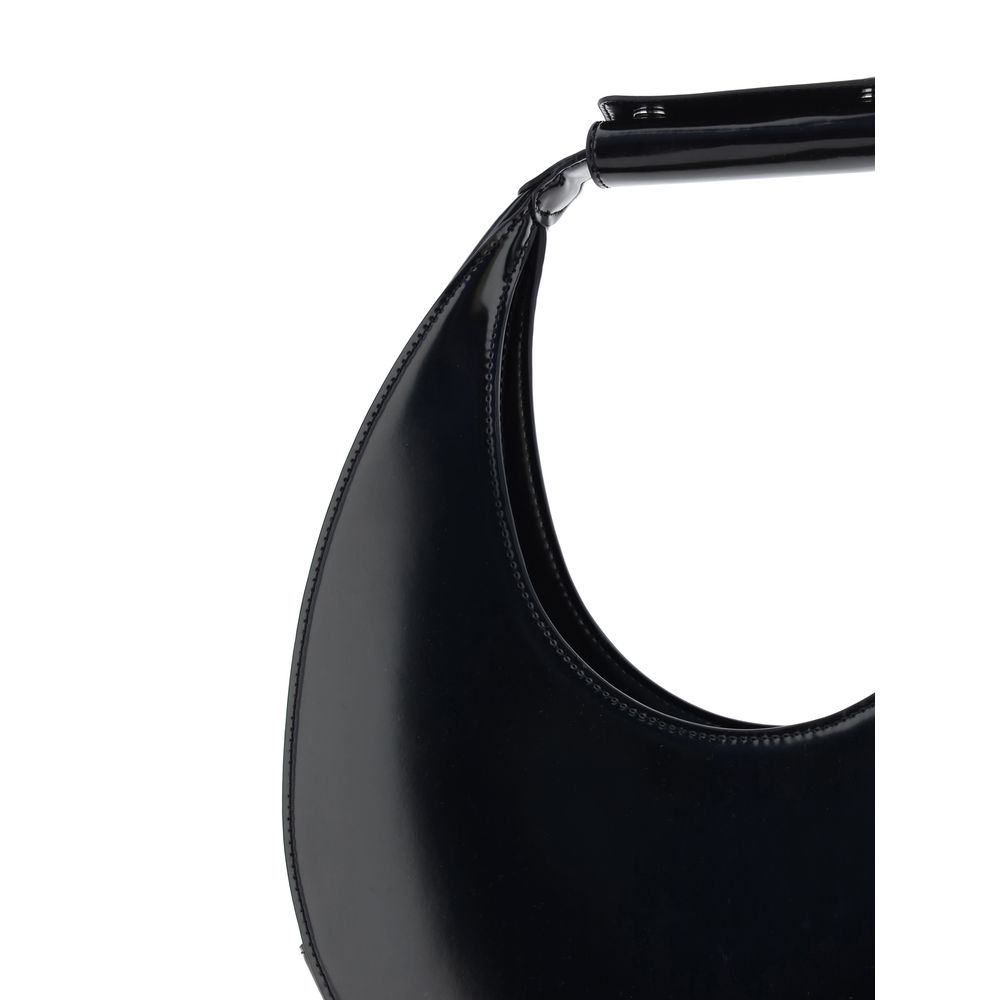 Staud Black Calf Leather Bos Taurus Shoulder Bag
