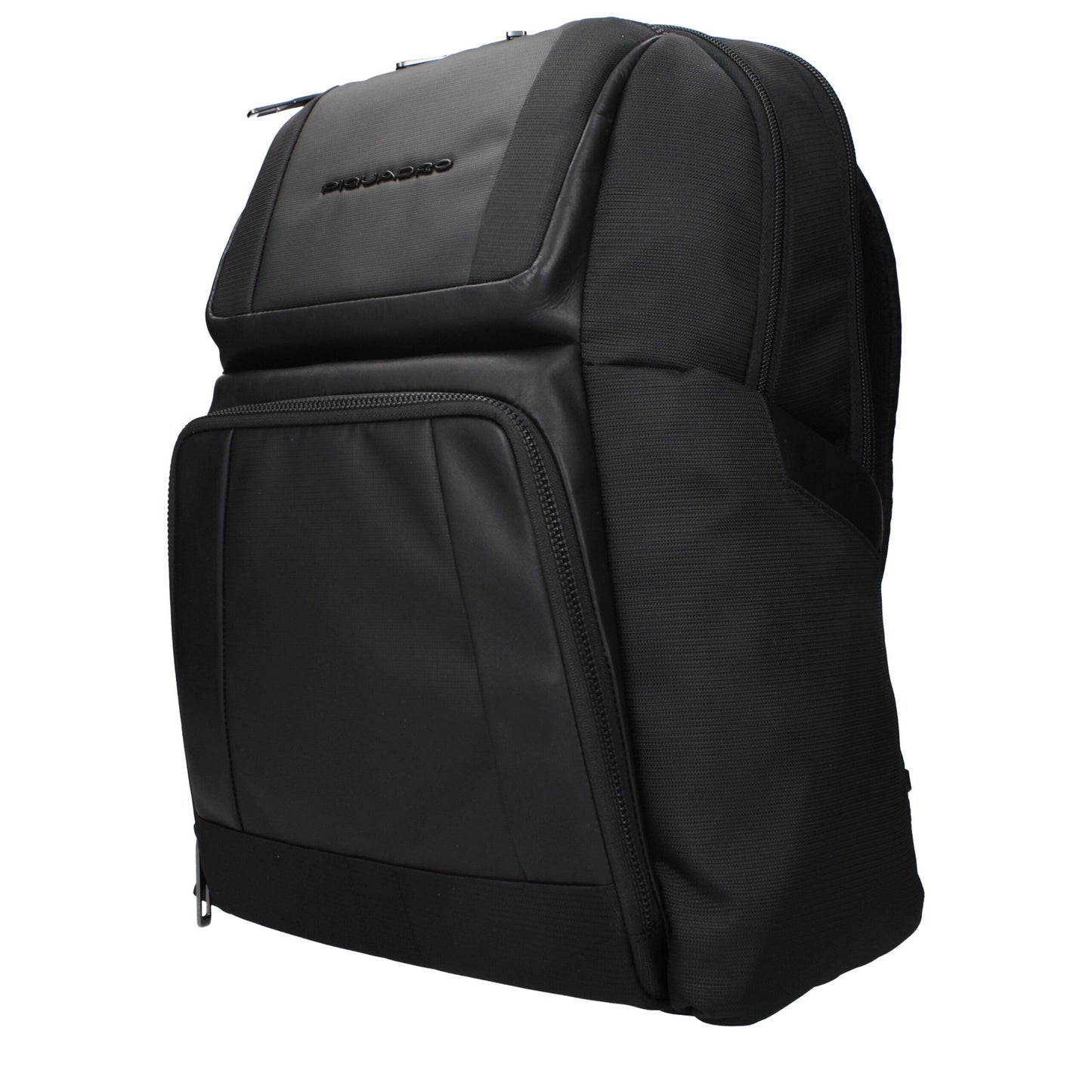 Piquadro Black Nylon Backpack