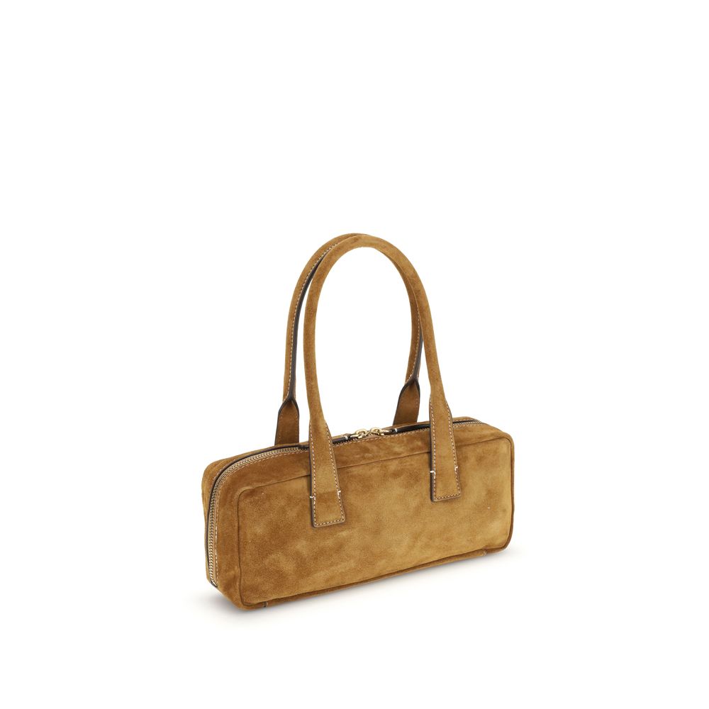 Staud Beige Calf Leather Bos Taurus Shoulder Bag