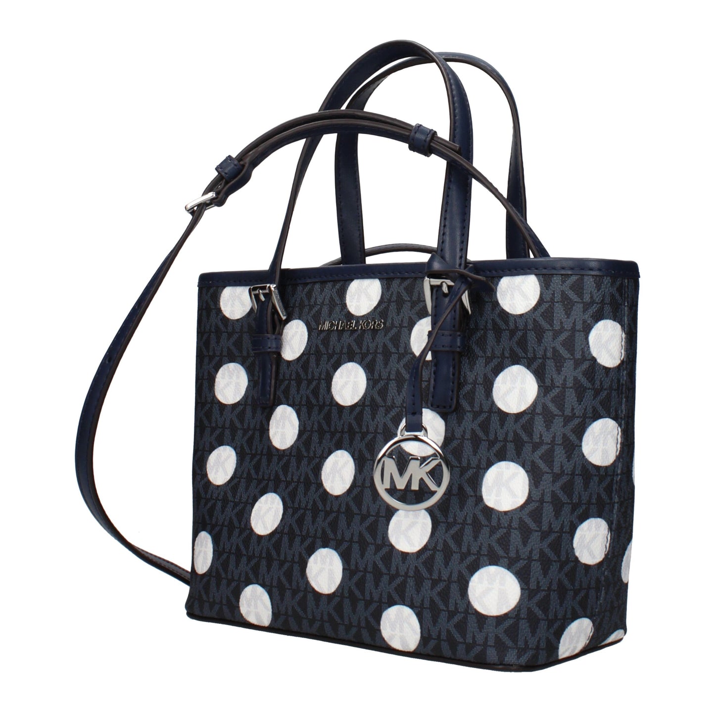 Michael Kors Blue Fabric Handbag