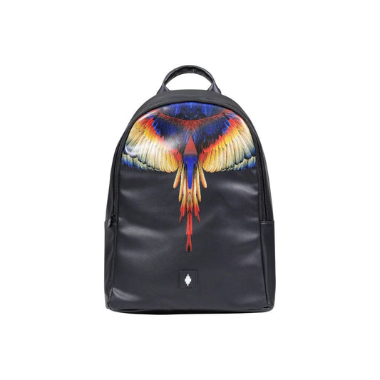 County of Milan Black Polyethylene Backpack