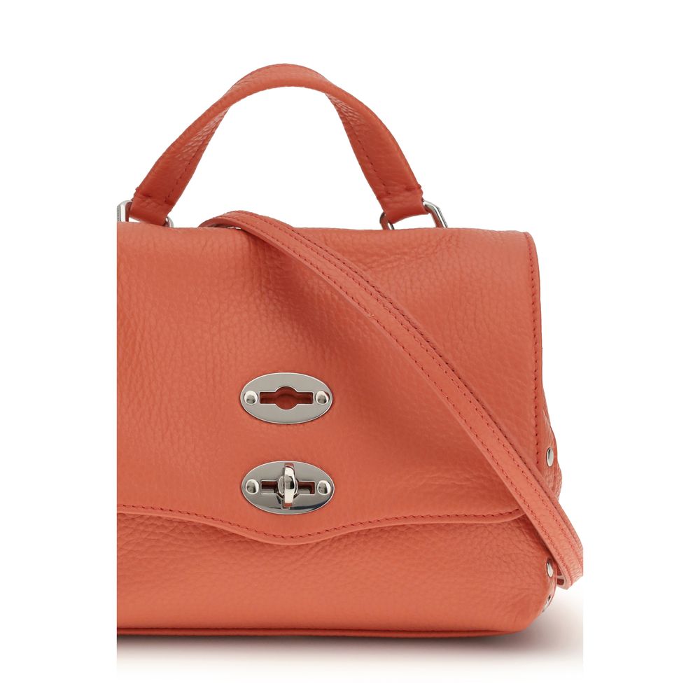 Zanellato Multicolor Calf Leather Bos Taurus Shoulder Bag