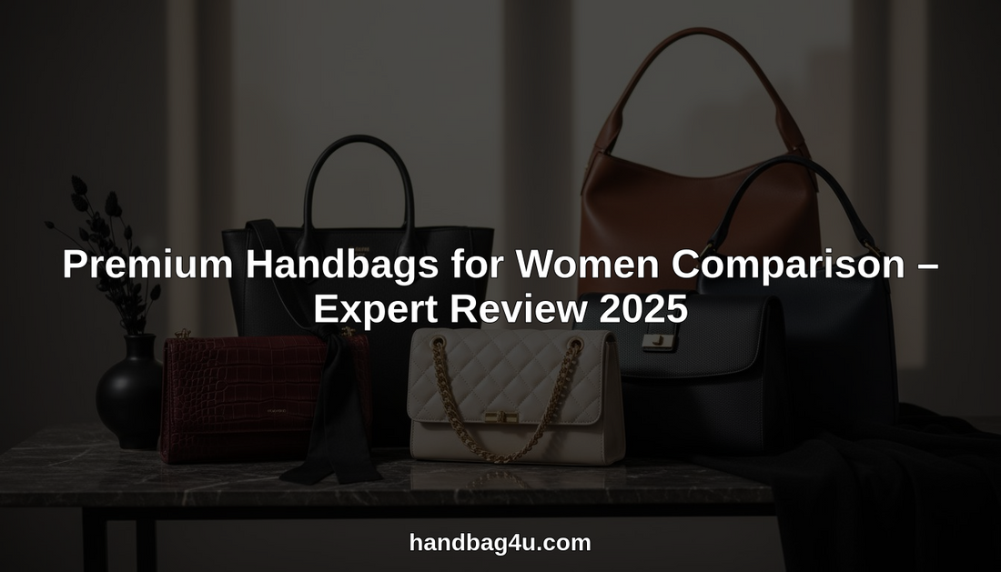 premium handbags for women comparison hero header image
