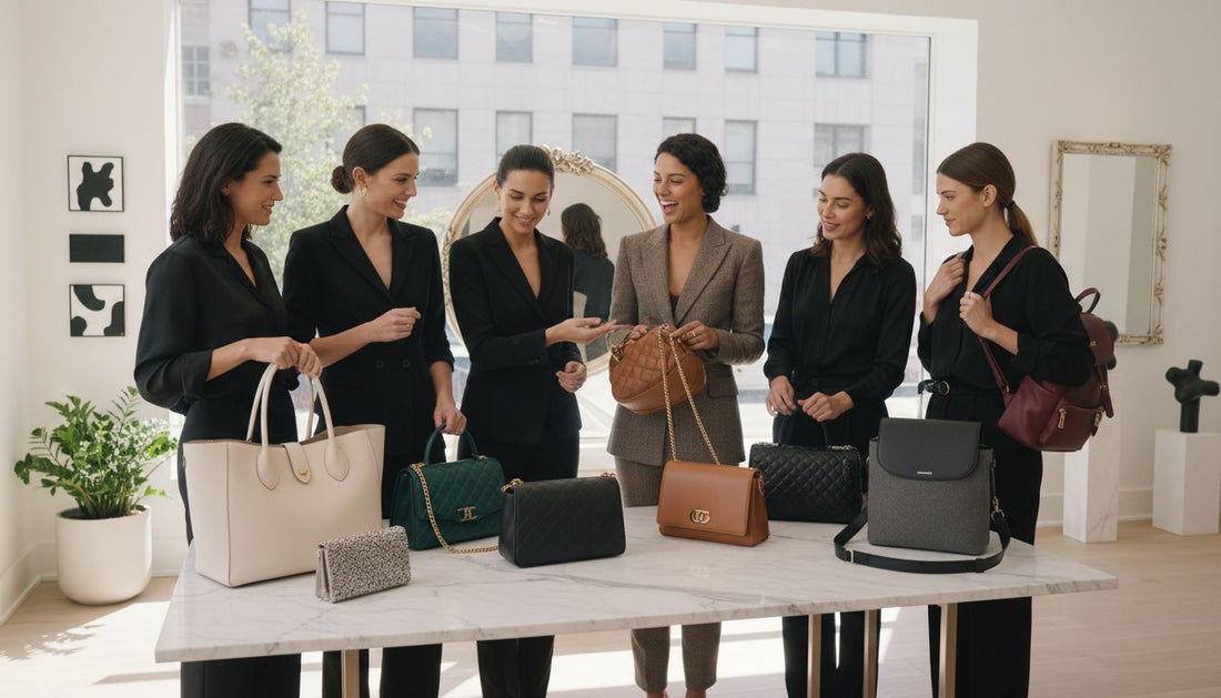 luxury handbags types