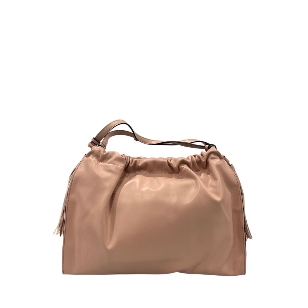 Twinset Pink Polyurethane Women Shoulder Bag