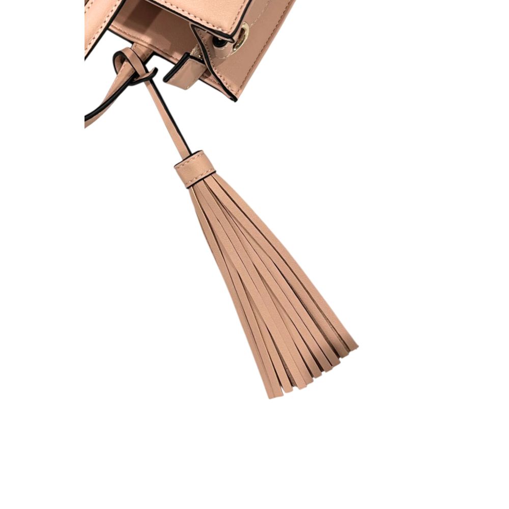 Twinset Pink PU Women Handbag