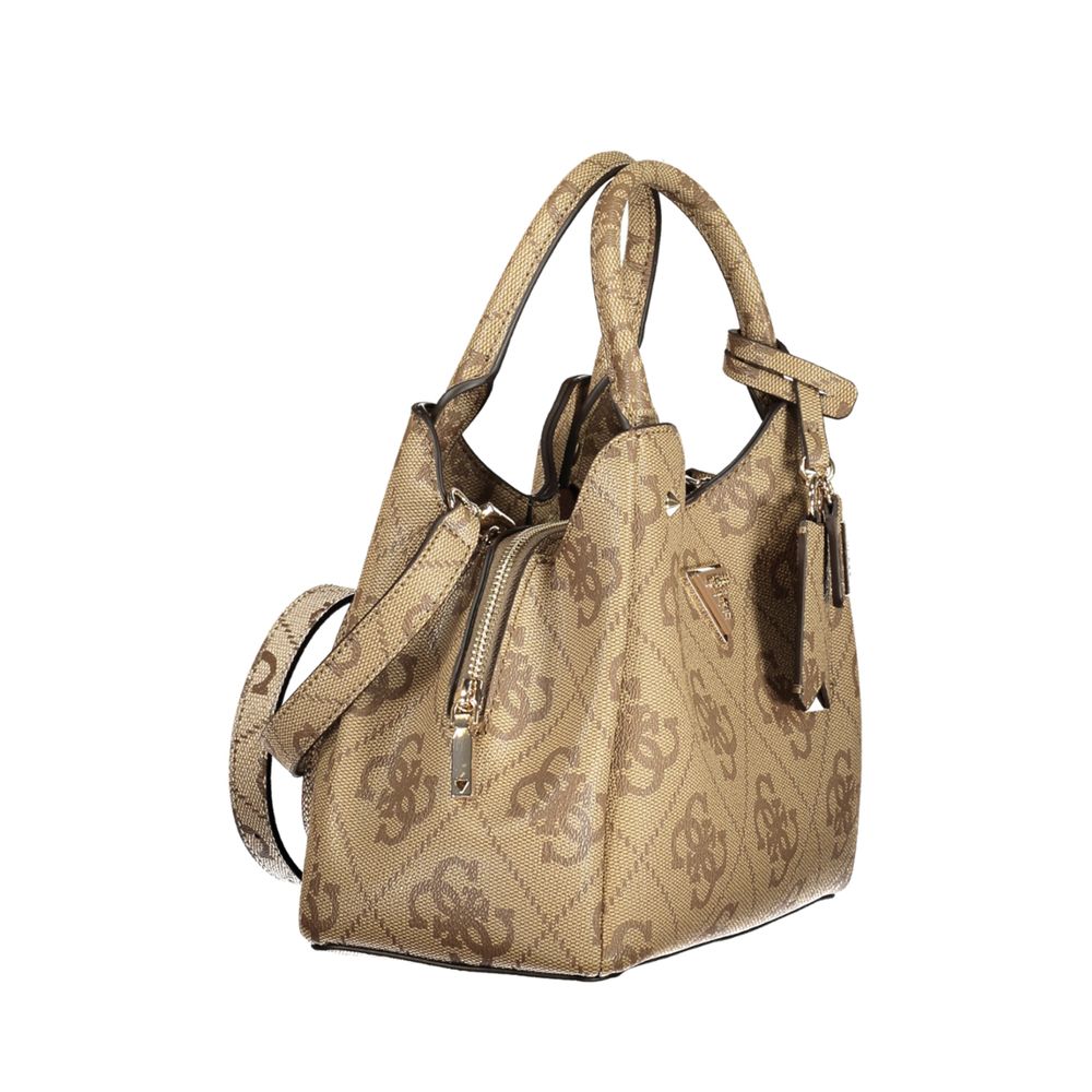 Guess Jeans Beige Poliuretano Women Handbag