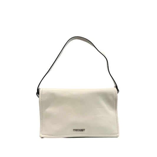 Twinset White PU Women Shoulder Bag