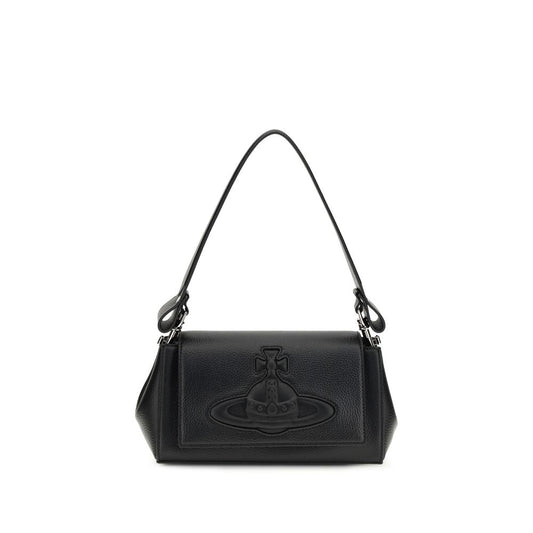 Vivienne Westwood Black Polyethylene Shoulder Bag