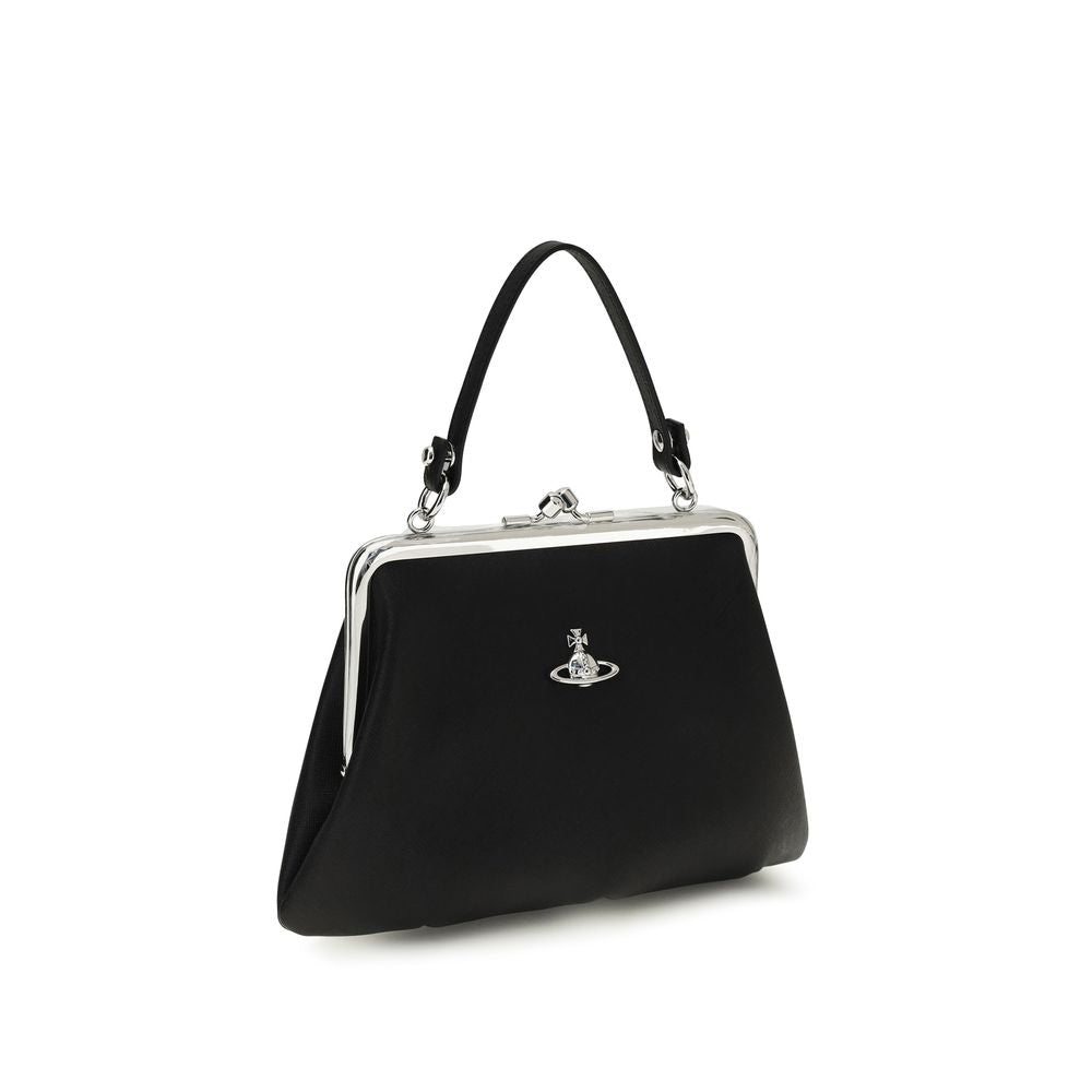Vivienne Westwood Black Polyethylene Handbag