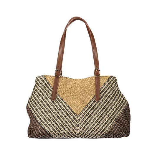 Twinset Brown Polyester Handbag