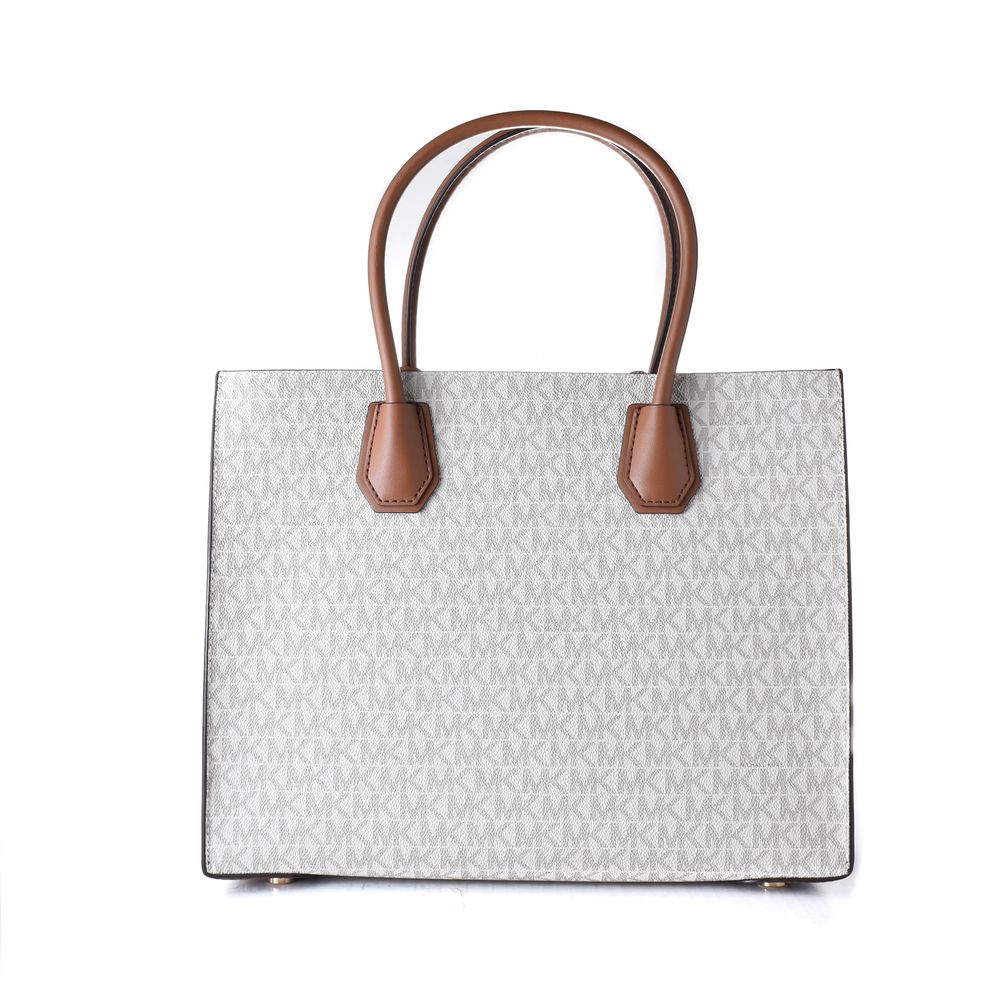 Michael Kors Gray Leather Handbag