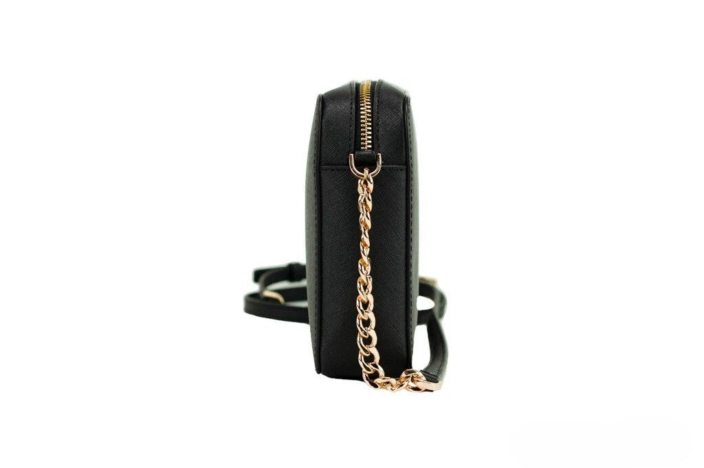 Michael Kors Women'S Top Zip Closure Saffiano Leather Crossbody Bag