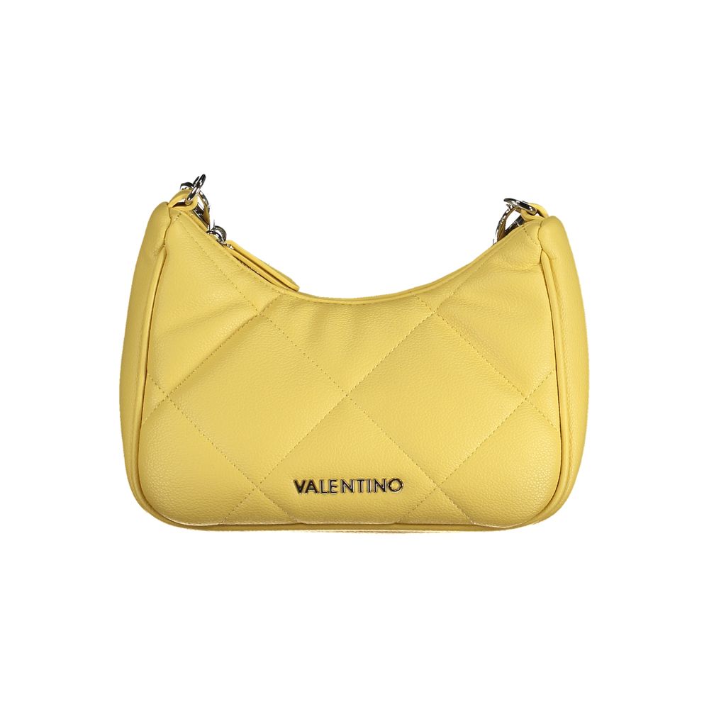 Mario Valentino Yellow Polyethylene Handbag