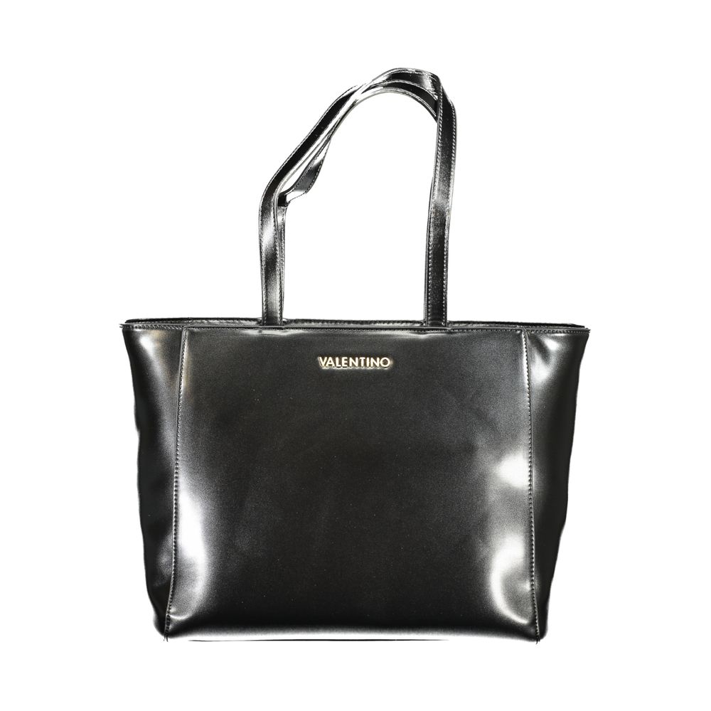 Mario Valentino Black Polyethylene Women Handbag