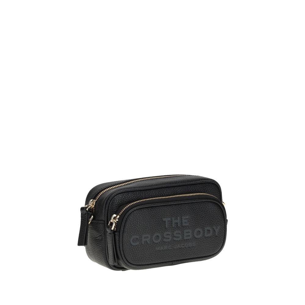 Marc Jacobs Black Calf Leather Bos Taurus Shoulder Bag