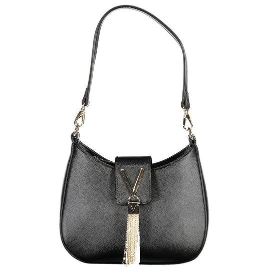 Mario Valentino Black Polyethylene Women Handbag