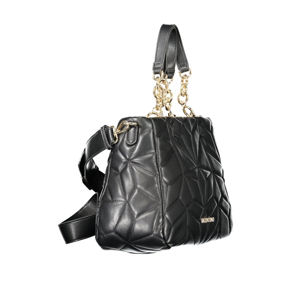 Mario Valentino Black Polyethylene Women Handbag