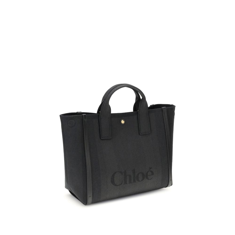 Chloé Black Cotton Handbag