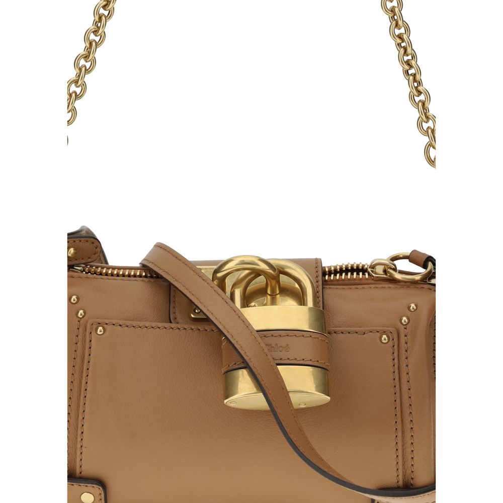 Chloé Brown Calf Leather Bos Taurus Shoulder Bag