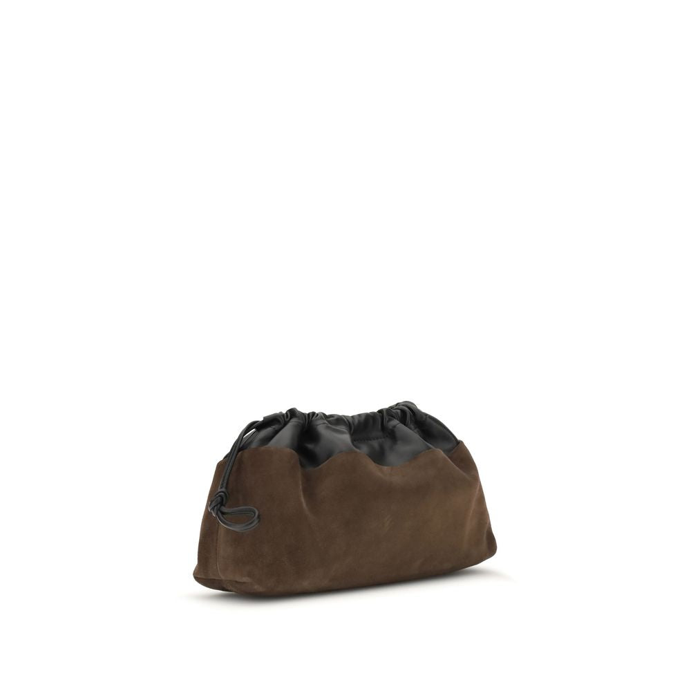 Pierre Hardy Brown Calf Leather Bos Taurus Shoulder Bag