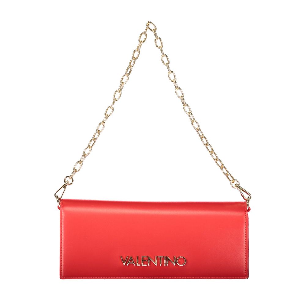 Mario Valentino Red Polyethylene Handbag
