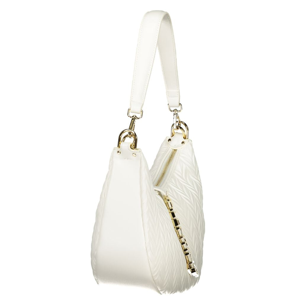 Mario Valentino White Polyethylene Handbag