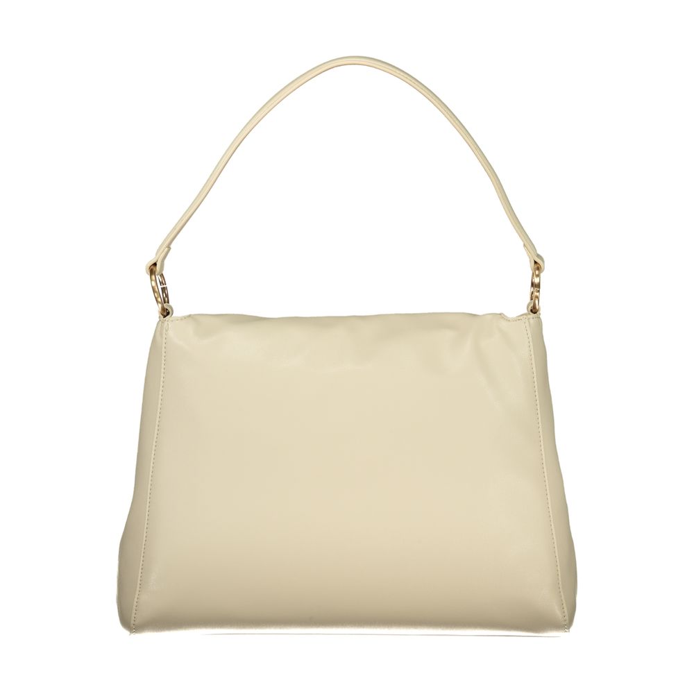 Mario Valentino Beige Polyethylene Handbag