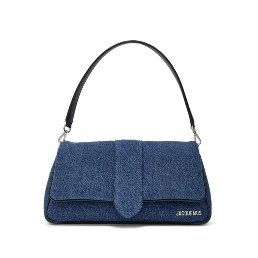 Jacquemus Blue Cotton Handbag