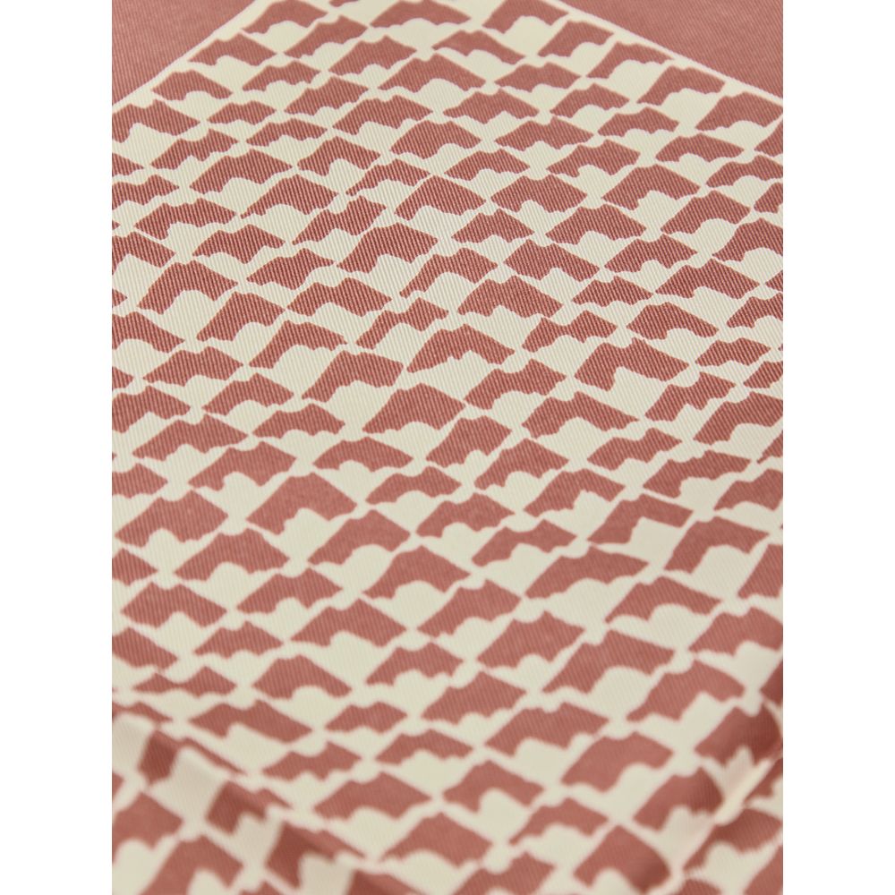 Tom Ford Brown Silk Clutch Bag