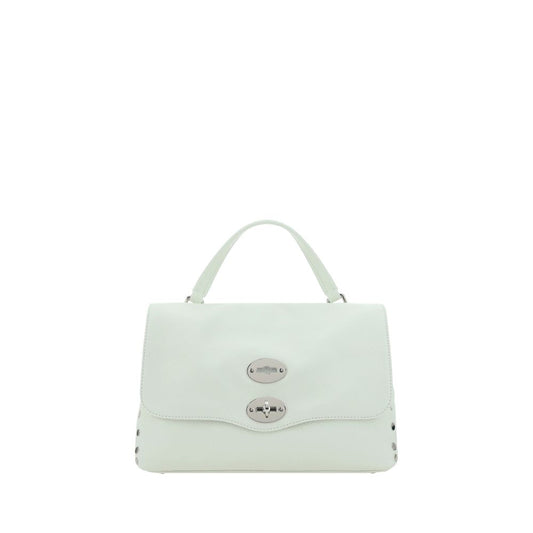 Zanellato White Calf Leather Bos Taurus Shoulder Bag