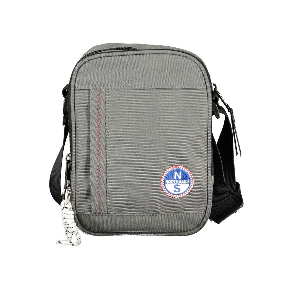 North Sails Grigio Polyester Men Shoulder Bag